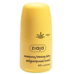 Ziaja Ananasowy trening skóry, antyperspirant ochrona 48h, 60 ml