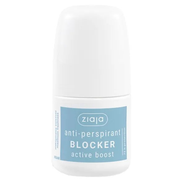 Ziaja Ani-Perspirant Blocker Active Boost, antyperspirant, 60 ml
