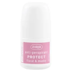Ziaja Ant-perspirant Protect, antyperspirant roll-on, Floral&Musky, 60 ml
