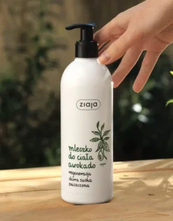 Ziaja Awokado, mleczko do ciała, skóra sucha i zniszczona, 400 ml