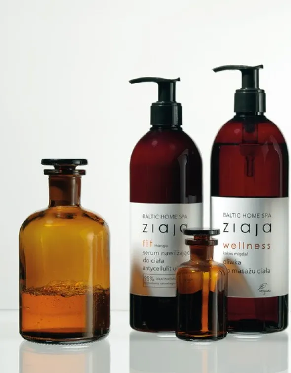 Ziaja Baltic Home Spa Wellness, oliwka do masażu ciała, kokos, migdał, 490 ml
