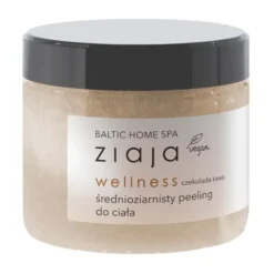 Ziaja Baltic Home Spa Wellness, średnioziarnisty peeling do ciała, czekolada, kawa, 300 ml