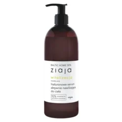 Ziaja Baltic Home SPA, Witalizacja, hialuronowe serum aktywnie nawilżające do ciała, 400 ml