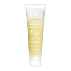 Ziaja Codziennie Wygładza Usta, peeling do ust Tropikalny Ananas, 12 ml