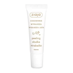Ziaja Codziennie Wygładza Usta, peeling do ust Słodka Mirabelka, 12 ml