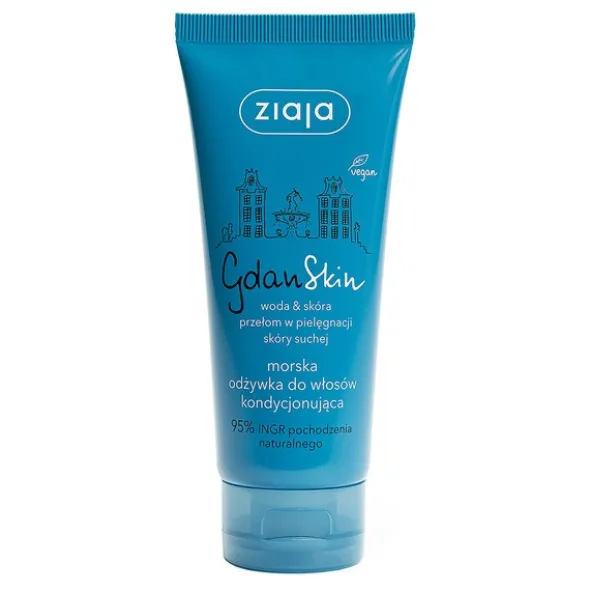 Ziaja GdanSkin, woda&skóra, morska odżywka do włosów, kondycjonująca, 100 ml