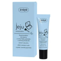 Ziaja jeju młoda skóra, fluid-korektor do twarzy, 30 ml