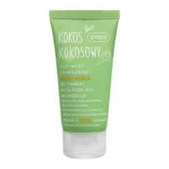 Ziaja Kokos Kokosowy, krem-maska do twarzy, wygładza i regeneruje, 50 ml