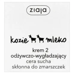 Ziaja Kozie Mleko, krem 2, odżywianie i wygładzanie do cery suchej, 50 ml