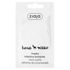 Ziaja Kozie Mleko, maska-mleczny kompres, skóra sucha, 7 ml (saszetka)