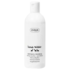 Ziaja Kozie Mleko, szampon z keratyną, włosy suche, 400 ml