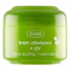 Ziaja, krem oliwkowy + UV, cera sucha i normalna, 50 ml