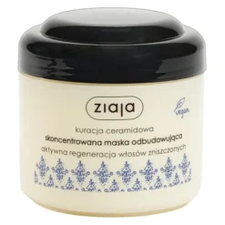 Ziaja, maska do włosów, intensywna odbudowa, ceramidy, 200 ml