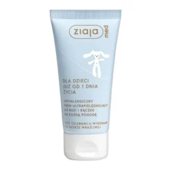 Ziaja Med, hipoalergiczny krem ultrapielęgnujący do buzi i rączek na każdą pogodę, 50 ml
