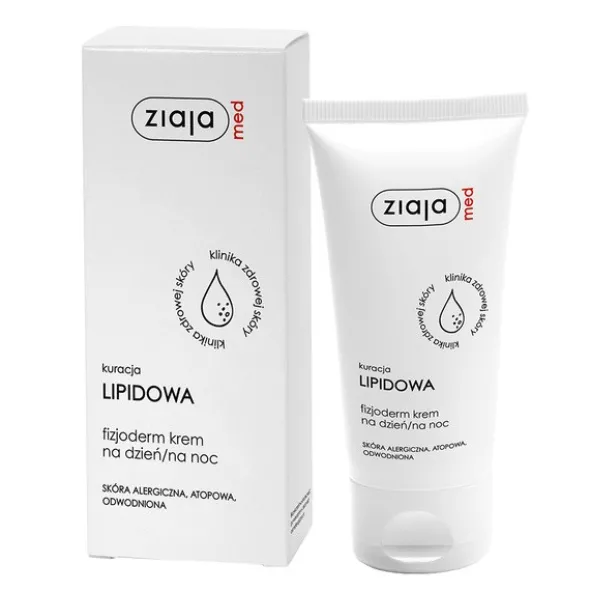 Ziaja Med Kuracja Lipidowa Fizjoderm, krem na dzień/na noc, 50 ml
