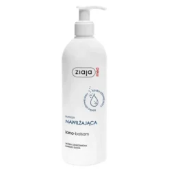 Ziaja Med Kuracja Nawilżająca, lano-balsam do skóry odwodnionej i bardzo suchej, 400 ml