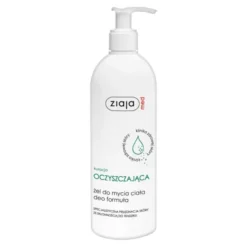 Ziaja Med Kuracja Oczyszczająca, żel do mycia ciała deo formuła, 400 ml