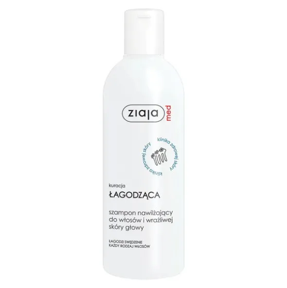 Ziaja Med Kuracja Przeciwświądowa, szampon łagodzący, 300 ml