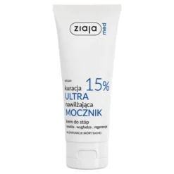 Ziaja Med Kuracja Ultranawilżająca Mocznik 15%, krem do stóp, 100 ml