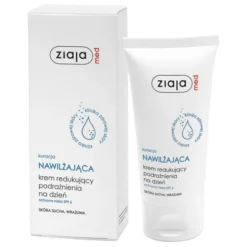 Ziaja Med Nawilżająca, krem redukujący podrażnienia na dzień, 50 ml
