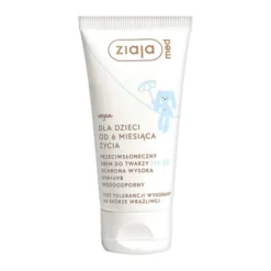 Ziaja Med, przeciwsłoneczny krem do twarzy od 6 miesiąca życia SPF50, 50 ml