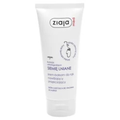Ziaja Med, Siemię lniane, krem-balsam do rąk nawilżająco-zmiękczający, 100 ml
