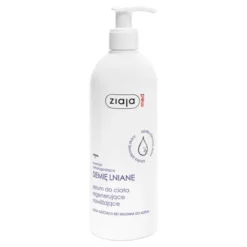 Ziaja Med Siemię lniane, serum do ciała, regenerująco-nawilżające, 400 ml