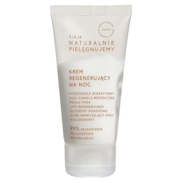 Ziaja Naturalnie Pielęgnujemy, krem regenerujący na noc, 50 ml