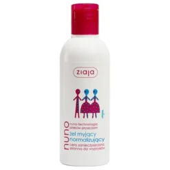 Ziaja Nuno, żel myjący normalizujący, 200 ml