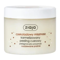 Ziaja Pielęgnacyjne przysmaki czekoladowy miszmasz, peeling cukrowy, 300 ml