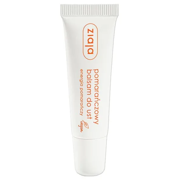 Ziaja, Pomarańczowe Masło Energia Pomarańczy, pomarańczowy balsam do ust, 10 ml
