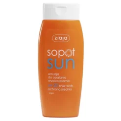 Ziaja Sopot Sun, emulsja do opalania wodoodporna SPF 20, 150 ml