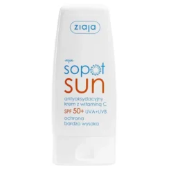 Ziaja Sopot Sun, krem antyoksydacyjny z witaminą C, SPF 50+, 50 ml