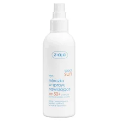 Ziaja Sopot Sun, mleczko w sprayu nawilżające, SPF 50+, 170 ml