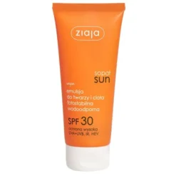 Ziaja Sopot Sun, wodoodporna emulsja do twarzy i ciała SPF 30, 100 ml