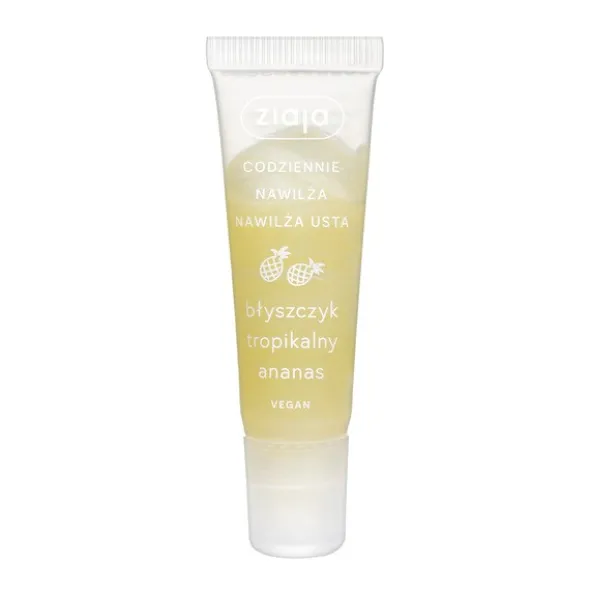 Ziaja Tropikalny Ananas, błyszczyk, 12 ml