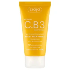 Ziaja Witamina C.B3 Niacynamid, nocny krem-maska, 50 ml