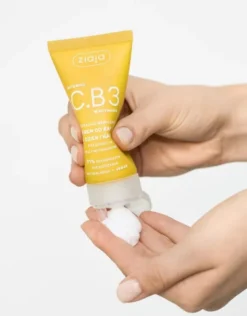 Ziaja Witamina C.B3 Niacynamid, krem do rąk na dzień i na noc, 50 ml