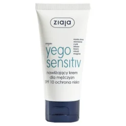 Ziaja Yego Sensitiv, nawilżający krem dla mężczyzn, SPF10, 50 ml