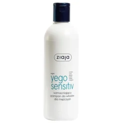 Ziaja Yego Sensitiv, wzmacniający szampon do włosów dla mężczyzn, 300 ml