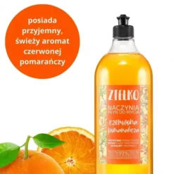 Zielko, Płyn do mycia naczyń, pomarańcza, 1000 ml