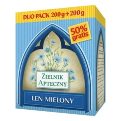 Zielnik Apteczny, Len mielony, duo pack, 200 g + 200 g