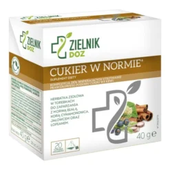 ZIELNIK DOZ Cukier w normie, herbatka ziołowa, 2 g, saszetki, 20 szt.
