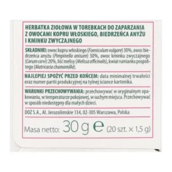 ZIELNIK DOZ Dla kobiet karmiących, herbatka ziołowa, 1,5g x 20 szt.