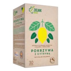 ZIELNIK DOZ Pokrzywa z cytryną, aromatyzowana herbatka ziołowo-owocowa, 2g x 30 szt.