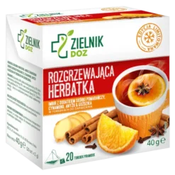 ZIELNIK DOZ Rozgrzewająca herbatka, 20 x 2 g