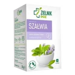 ZIELNIK DOZ Szałwia, zioła do zaparzania, 30 x 1,2 g