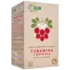 ZIELNIK DOZ Żurawina z borówką, herbatka owocowa z hibiskusem, 30 x 2,5 g