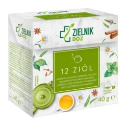 ZIELNIK DOZ 12 ziół, herbatka ziołowa, 2 g x 20 szt.