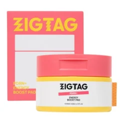 Zigtag PDRN+ Energy Boost Pad, płatki do twarzy, 70 szt.